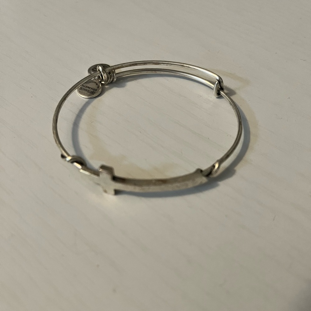 Alex and Ani cross bracelet